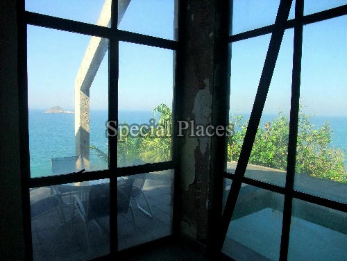 Conheça VISAO SALA VARANDA do imóvel - Casa em Condominio Condomínio Joatinga, Joá,Rio de Janeiro,RJ À Venda,3 Quartos,350m² - BAC93 - 6 VISAO SALA VARANDA