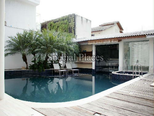 Conheça PISCINA do imóvel - Casa em Condomínio Barra, Santa Mônica Jardins, Barra da Tijuca, Rio de Janeiro, RJ Para Alugar, 4 Quartos, 800m² - LOC1010 - 3 PISCINA