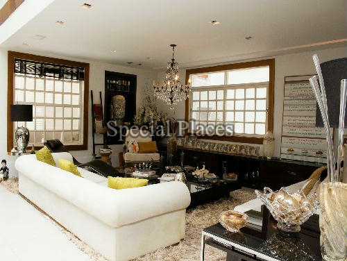 Conheça SALAO do imóvel - Casa em Condomínio Barra, Santa Mônica Jardins, Barra da Tijuca, Rio de Janeiro, RJ Para Alugar, 4 Quartos, 800m² - LOC1010 - 14 SALAO