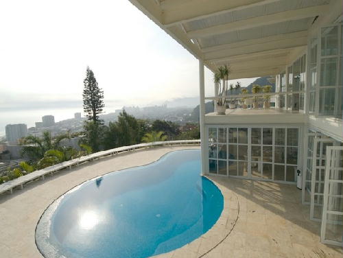 Conheça FACHADA VISTA do imóvel - Casa em Condomínio 4 quartos para alugar Joá, Rio de Janeiro - R$ 9.000 - LOC1012 - 3 FACHADA VISTA