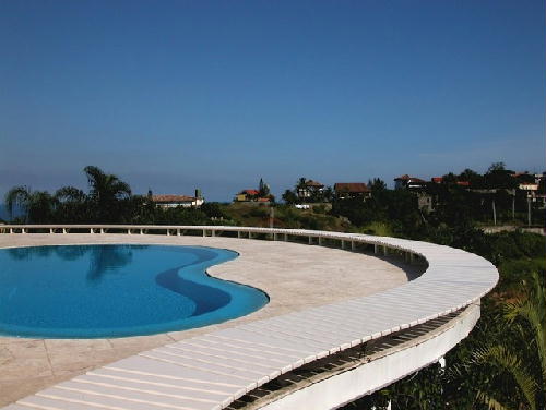 Conheça PISCINA DETALHE VISTA do imóvel - Casa em Condomínio 4 quartos para alugar Joá, Rio de Janeiro - R$ 9.000 - LOC1012 - 9 PISCINA DETALHE VISTA
