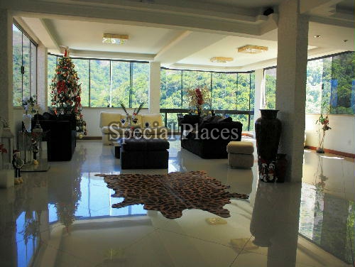 Conheça SALAO do imóvel - Casa em Condomínio Joatinga, Joá, Rio de Janeiro, RJ Para Alugar, 4 Quartos, 950m² - LOC1014 - 18 SALAO