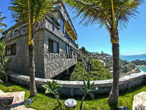Conheça FACHADA 2 do imóvel - Casa Para Alugar no Condomínio Joatinga - Joá - Rio de Janeiro - RJ - LOC1023 - 3 FACHADA 2