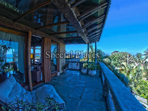 Conheça VARANDA FUNDOS do imóvel - Casa Para Alugar no Condomínio Joatinga - Joá - Rio de Janeiro - RJ - LOC1023 - 23 VARANDA FUNDOS