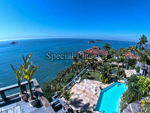 Conheça VISTA do imóvel - Casa Para Alugar no Condomínio Joatinga - Joá - Rio de Janeiro - RJ - LOC1023 - 1 VISTA
