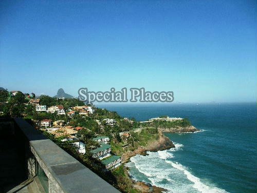 Conheça VISTA 1 do imóvel - Casa Para Alugar no Condomínio Joatinga - Joá - Rio de Janeiro - RJ - LOC1023 - 6 VISTA 1