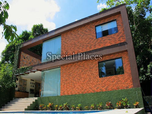 Conheça FACHADA do imóvel - Casa em Condomínio Itanhangá, Verde Vale, Itanhangá, Rio de Janeiro, RJ Para Alugar, 2 Quartos, 180m² - LOC1037 - 3 FACHADA