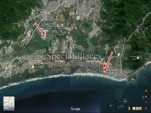 Conheça DISTANCIA do imóvel - Casa em Condomínio 3 quartos para alugar Barra da Tijuca, Rio de Janeiro - R$ 1.500 - LOC1045 - 24 DISTANCIA