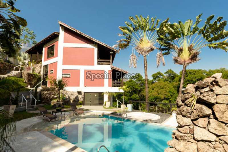 Conheça 01Fachada do imóvel - Casa Itanhangá, Rio de Janeiro, RJ Para Alugar, 10 Quartos, 900m² - LOC1046 - 3 01Fachada