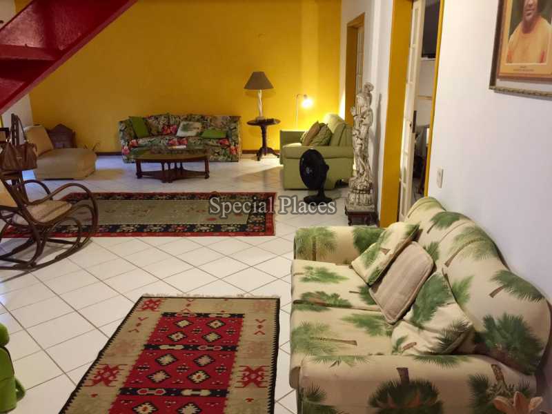 Conheça SALAO do imóvel - Casa Barra da Tijuca, Rio de Janeiro, RJ Para Alugar, 250m² - LOC1056 - 10 SALAO
