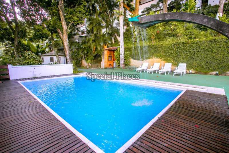 Conheça Piscina do imóvel - Casa em Condomínio 8 quartos para alugar São Conrado, Rio de Janeiro - R$ 3.000 - LOC1062 - 4 Piscina