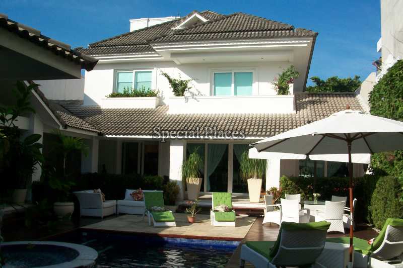 Conheça FACHADA do imóvel - Casa em Condomínio 5 quartos à venda Barra da Tijuca, Rio de Janeiro - R$ 10.500.000 - BAC5870 - 1 FACHADA