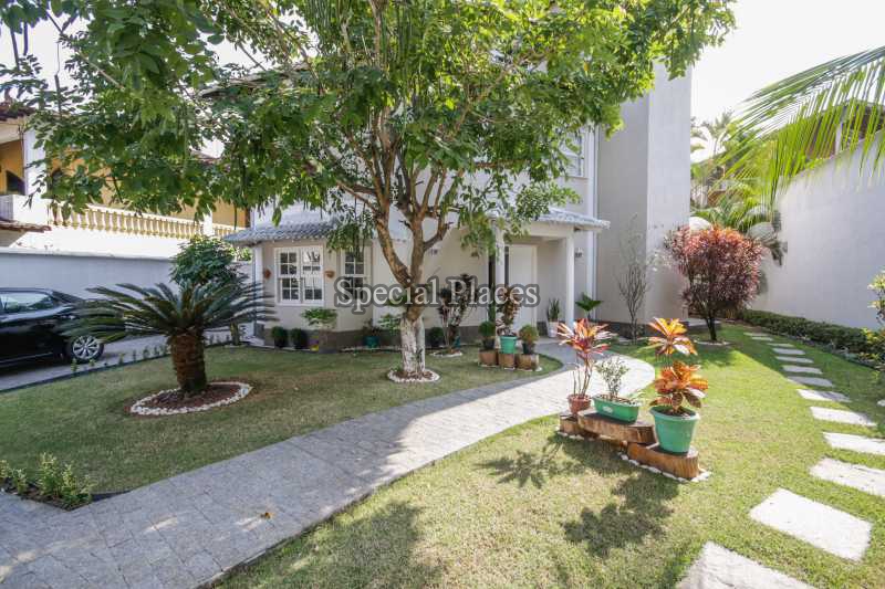 Conheça FACHADA do imóvel - Casa em Condomínio 5 quartos à venda Barra da Tijuca, Rio de Janeiro - R$ 4.600.000 - BAC5883 - 3 FACHADA