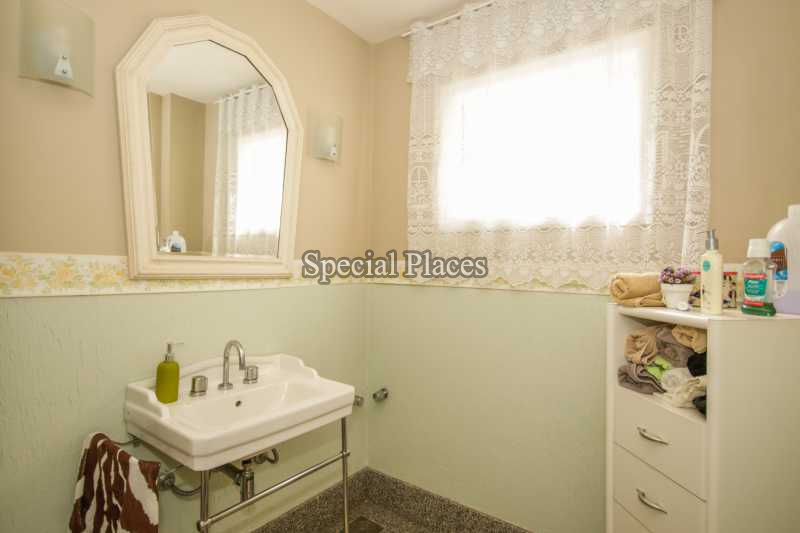 Conheça LAVABO do imóvel - Casa em Condomínio 5 quartos à venda Barra da Tijuca, Rio de Janeiro - R$ 4.600.000 - BAC5883 - 11 LAVABO