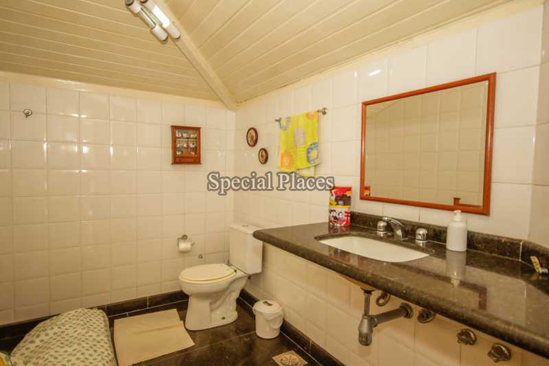 Conheça BANHEIRO SOTÃO do imóvel - Casa em Condomínio 5 quartos à venda Barra da Tijuca, Rio de Janeiro - R$ 4.600.000 - BAC5883 - 25 BANHEIRO SOTÃO
