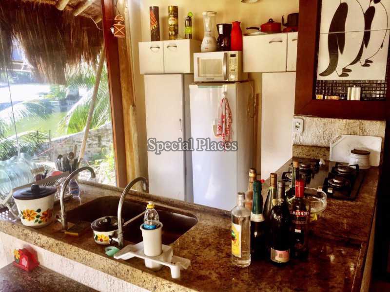 Conheça COZINHA do imóvel - Casa em Condomínio Joatinga, Joá, Rio de Janeiro, RJ Para Alugar, 2 Quartos, 42m² - LOC1064 - 9 COZINHA
