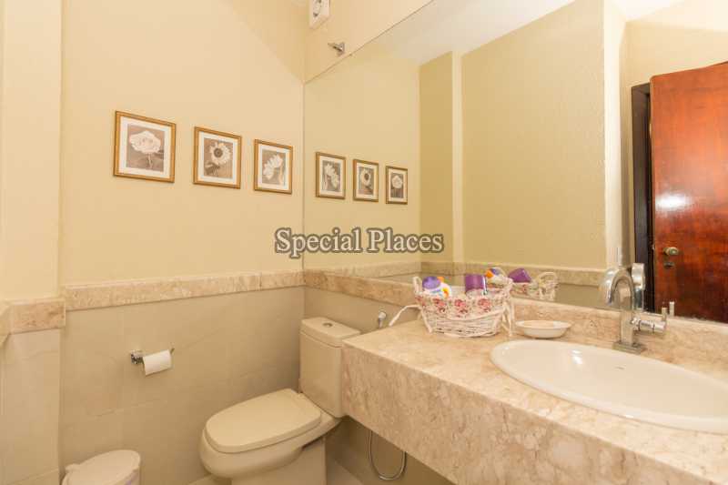 Conheça LAVABO do imóvel - Casa À Venda no Condomínio Itanhangá, Jardim - Itanhangá - Rio de Janeiro - RJ - BAC5911 - 11 LAVABO