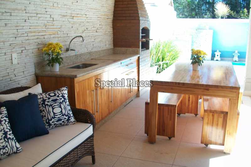 Conheça CHURRASQUEIRA do imóvel - Casa À Venda no Condomínio Barra, Interlagos Quality - Barra da Tijuca - Rio de Janeiro - RJ - BAC5920 - 10 CHURRASQUEIRA