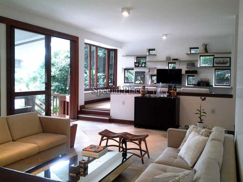 Conheça SALÃO do imóvel - Casa em Condomínio 4 quartos para alugar Itanhangá, Rio de Janeiro - R$ 18.000 - LOC1070 - 9 SALÃO