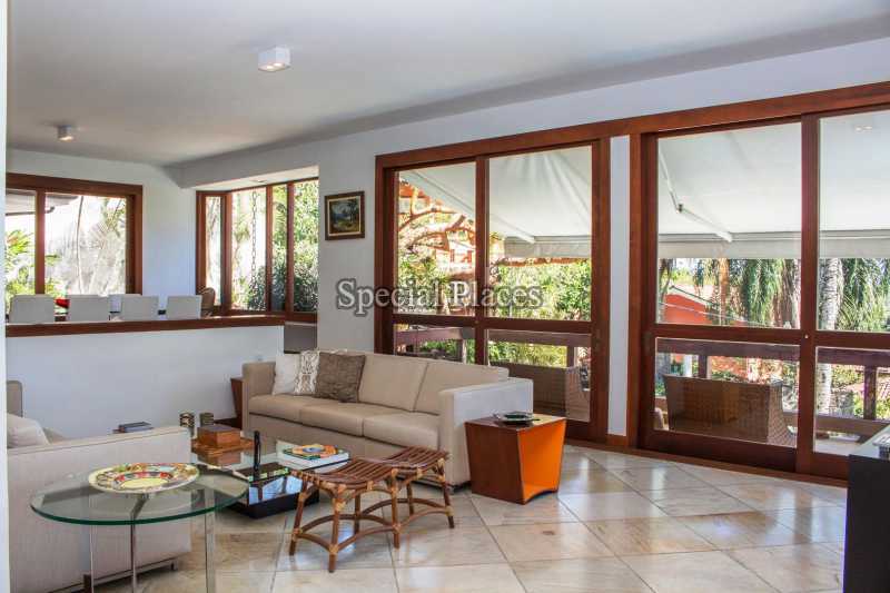 Conheça SALÃO do imóvel - Casa em Condomínio 4 quartos para alugar Itanhangá, Rio de Janeiro - R$ 18.000 - LOC1070 - 10 SALÃO