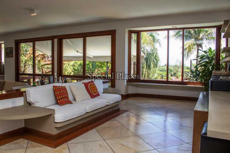 Conheça SALÃO do imóvel - Casa em Condomínio 4 quartos para alugar Itanhangá, Rio de Janeiro - R$ 18.000 - LOC1070 - 12 SALÃO
