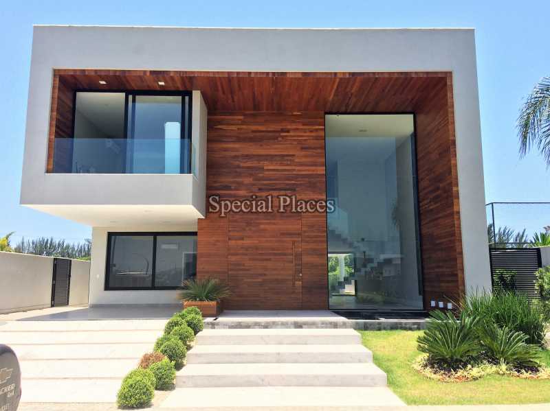 Conheça fachada do imóvel - Casa em Condominio Condomínio Barra, Alphaville, Barra da Tijuca,Rio de Janeiro,RJ Para Alugar,5 Quartos,730m² - LOC1072 - 1 fachada