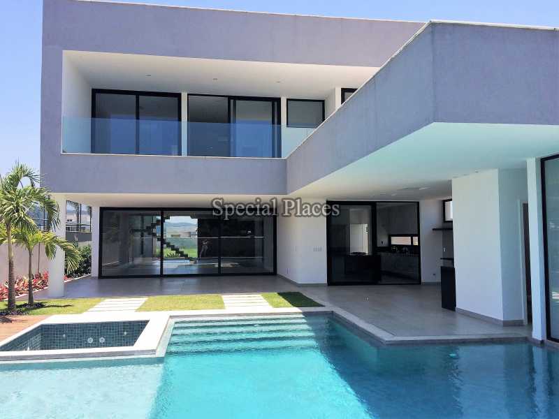 Conheça fachada fundos do imóvel - Casa em Condominio Condomínio Barra, Alphaville, Barra da Tijuca,Rio de Janeiro,RJ Para Alugar,5 Quartos,730m² - LOC1072 - 4 fachada fundos
