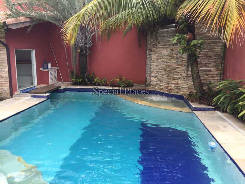 Conheça Piscina do imóvel - Casa em Condomínio Recreio, Maramar, Recreio dos Bandeirantes, Rio de Janeiro, RJ Para Alugar, 5 Quartos, 483m² - LOC1076 - 5 Piscina