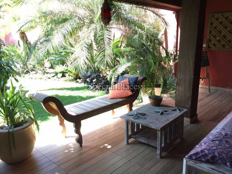 Conheça varanda do imóvel - Casa em Condomínio Recreio, Maramar, Recreio dos Bandeirantes, Rio de Janeiro, RJ Para Alugar, 5 Quartos, 483m² - LOC1076 - 11 varanda