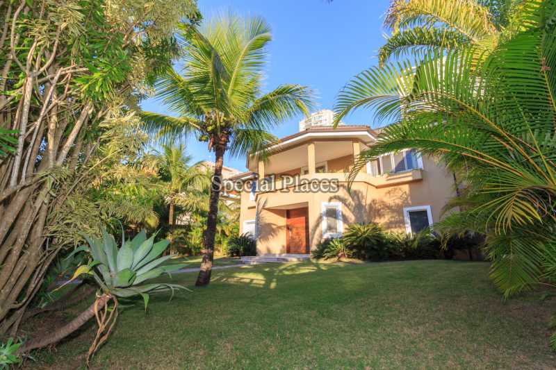 Conheça Fachada do imóvel - Casa em Condominio Condomínio Barra, Pedra de Itaúna, Barra da Tijuca,Rio de Janeiro,RJ Para Alugar,5 Quartos,788m² - LOC1078 - 1 Fachada