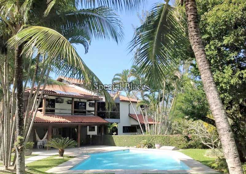 Conheça LAVABO do imóvel - Casa em Condomínio Barra, Village Marapendi, Barra da Tijuca, Rio de Janeiro, RJ Para Alugar, 800m² - LOC1079 - 4 LAVABO