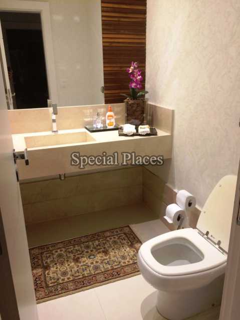 Conheça LAVABO do imóvel - DEL LAGO MELHOR CASA FINAMENTE MONTADA - LOC1081 - 14 LAVABO