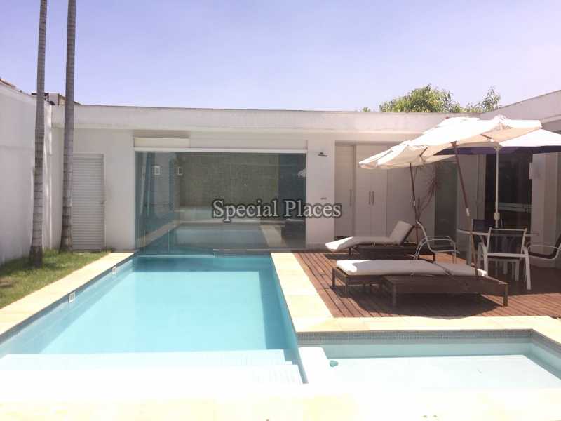 Conheça PISCINA LAZER do imóvel - Casa em Condomínio Barra, Del Lago, Barra da Tijuca, Rio de Janeiro, RJ Para Alugar, 5 Quartos, 400m² - LOC1082 - 18 PISCINA LAZER