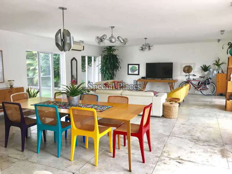 Conheça SALA DE JANTAR do imóvel - Casa em Condomínio Itanhangá, Eng. N. da Rocha, Itanhangá, Rio de Janeiro, RJ Para Alugar, 3 Quartos, 220m² - LOC1085 - 10 SALA DE JANTAR