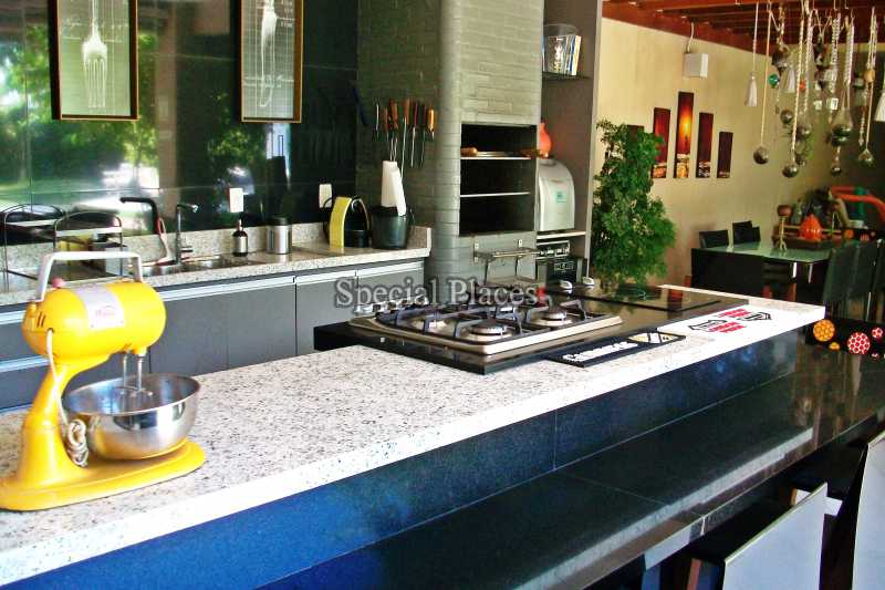 Conheça ÁREA GOURMET do imóvel - Casa em Condominio Condomínio Barra, Mansões, Barra da Tijuca,Rio de Janeiro,RJ Para Alugar,5 Quartos,804m² - LOC1087 - 21 ÁREA GOURMET