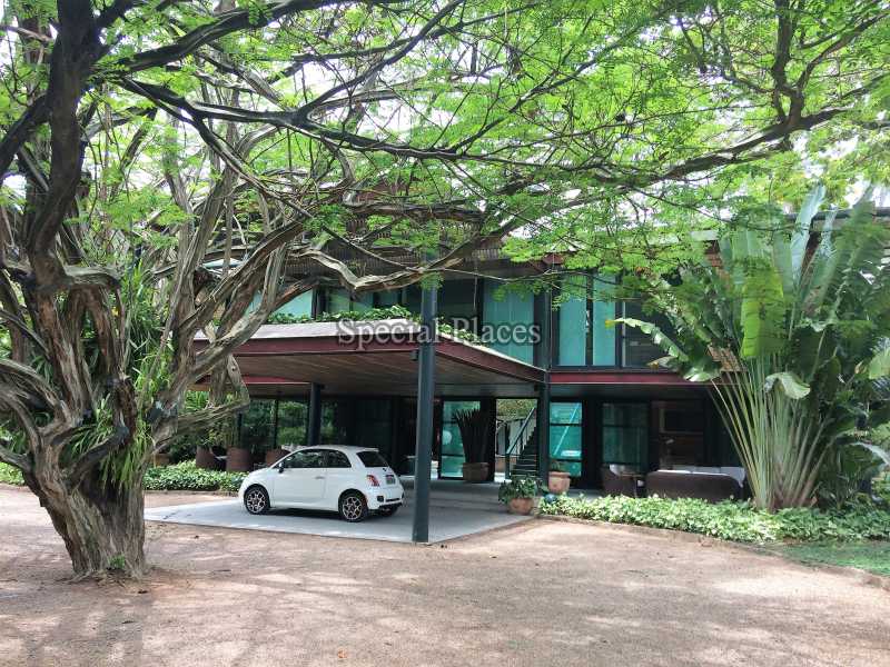 Conheça FACHADA do imóvel - Casa em Condominio Condomínio Barra, Núcleo das Mansões, Barra da Tijuca,Rio de Janeiro,RJ Para Alugar,4 Quartos,900m² - LOC1090 - 1 FACHADA