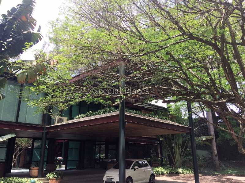 Conheça FACHADA do imóvel - Casa em Condominio Condomínio Barra, Núcleo das Mansões, Barra da Tijuca,Rio de Janeiro,RJ Para Alugar,4 Quartos,900m² - LOC1090 - 3 FACHADA