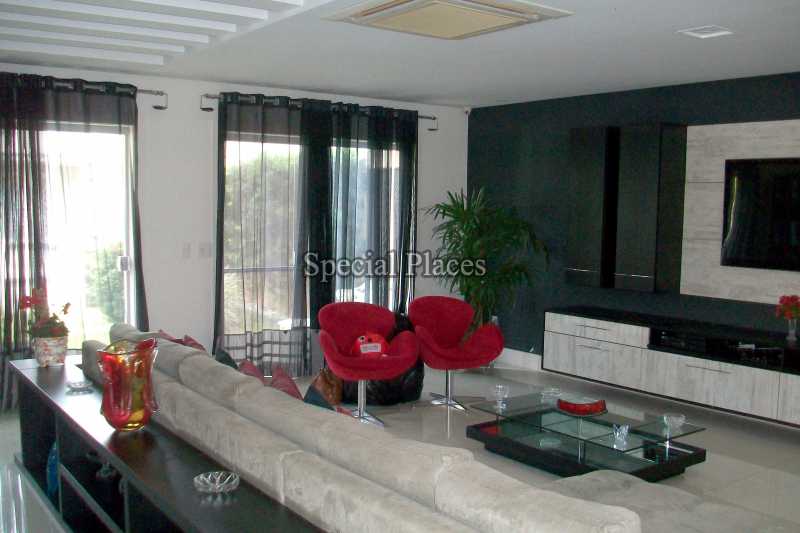 Conheça SALÃO do imóvel - Casa Para Alugar no Condomínio Recreio, Green Place - Recreio dos Bandeirantes - Rio de Janeiro - RJ - LOC1095 - 16 SALÃO
