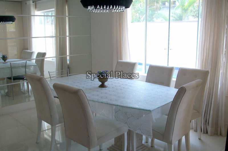 Conheça SALA DE JANTAR do imóvel - Casa Para Alugar no Condomínio Recreio, Green Place - Recreio dos Bandeirantes - Rio de Janeiro - RJ - LOC1095 - 17 SALA DE JANTAR
