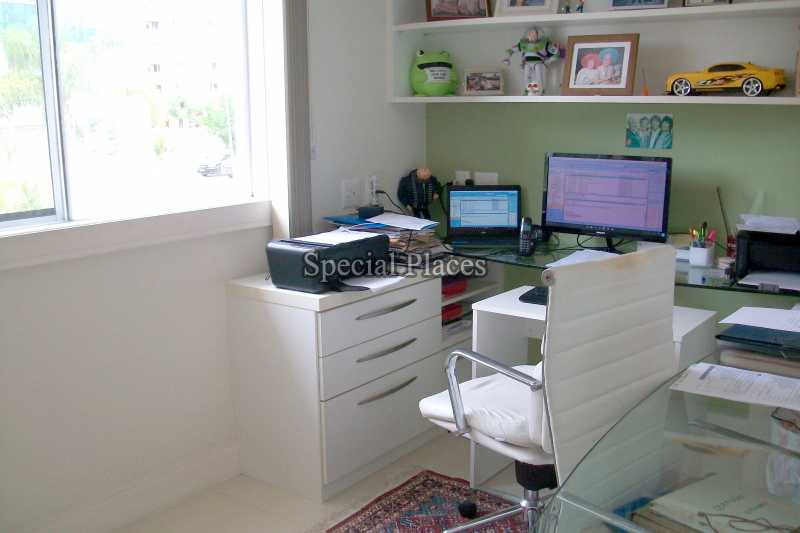 Conheça ESCRITÓRIO do imóvel - Casa Para Alugar no Condomínio Recreio, Green Place - Recreio dos Bandeirantes - Rio de Janeiro - RJ - LOC1095 - 25 ESCRITÓRIO