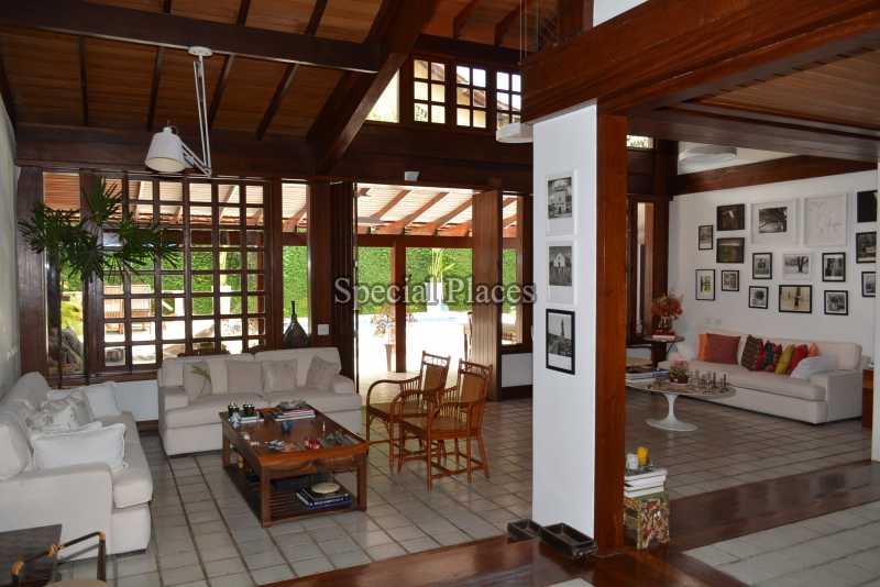 Conheça SALÃO do imóvel - Casa em Condomínio Itanhangá, Greenwood Park, Itanhangá, Rio de Janeiro, RJ Para Alugar, 3 Quartos, 350m² - LOC1098 - 8 SALÃO