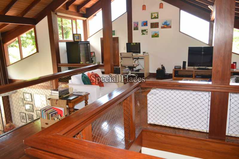 Conheça MEZZANINO do imóvel - Casa em Condomínio Itanhangá, Greenwood Park, Itanhangá, Rio de Janeiro, RJ Para Alugar, 3 Quartos, 350m² - LOC1098 - 11 MEZZANINO