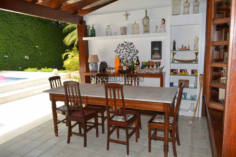 Conheça ÁREA GOURMET do imóvel - Casa em Condomínio Itanhangá, Greenwood Park, Itanhangá, Rio de Janeiro, RJ Para Alugar, 3 Quartos, 350m² - LOC1098 - 25 ÁREA GOURMET