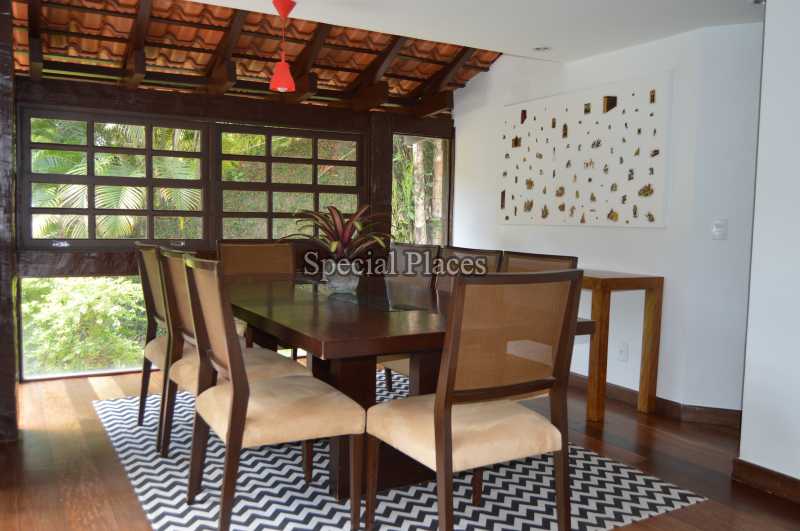 Conheça SALA DE JANTAR do imóvel - Casa em Condomínio 4 quartos para alugar Barra da Tijuca, Rio de Janeiro - LOC1066 - 14 SALA DE JANTAR