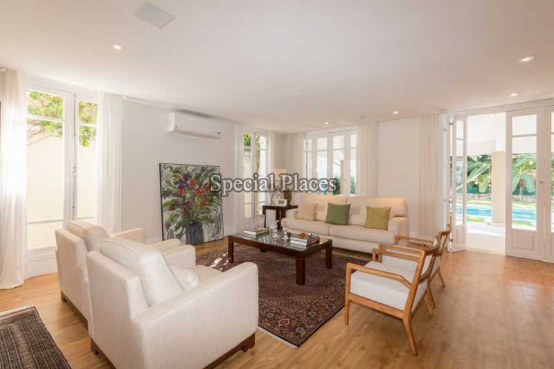 Conheça SALÃO do imóvel - Casa À Venda no Condomínio Itanhangá, Reserva - Itanhangá - Rio de Janeiro - RJ - BAC5975 - 14 SALÃO
