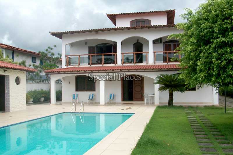 Conheça FACHADA do imóvel - Casa À Venda no Condomínio Barra, Village Marapendi - Recreio dos Bandeirantes - Rio de Janeiro - RJ - BAC5973 - 1 FACHADA
