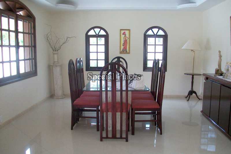 Conheça SALA DE JANTAR do imóvel - Casa À Venda no Condomínio Barra, Village Marapendi - Recreio dos Bandeirantes - Rio de Janeiro - RJ - BAC5973 - 14 SALA DE JANTAR