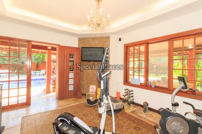Conheça sala de ginastica do imóvel - Casa em Condomínio 4 quartos para alugar Itanhangá, Rio de Janeiro - LOC1103 - 28 sala de ginastica