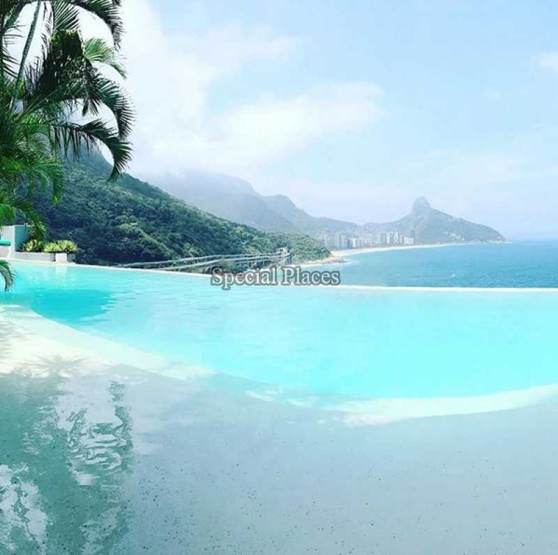 Conheça PISCINA BORDA INFINITA do imóvel - Casa À Venda no Condomínio Joatinga - Joá - Rio de Janeiro - RJ - BAC5987 - 26 PISCINA BORDA INFINITA