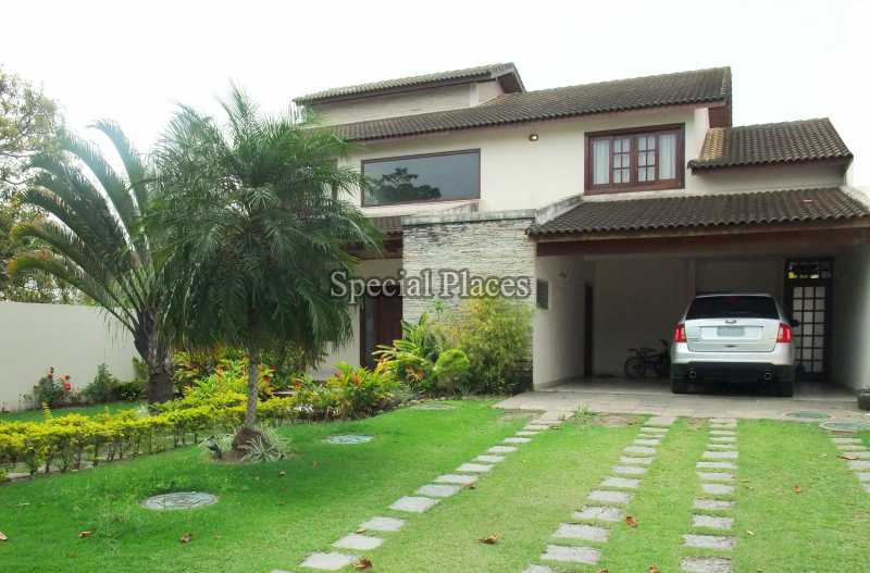 Conheça FACHADA do imóvel - Casa em Condomínio Recreio, Maramar, Recreio dos Bandeirantes, Rio de Janeiro, RJ Para Alugar, 4 Quartos, 400m² - LOC1110 - 1 FACHADA